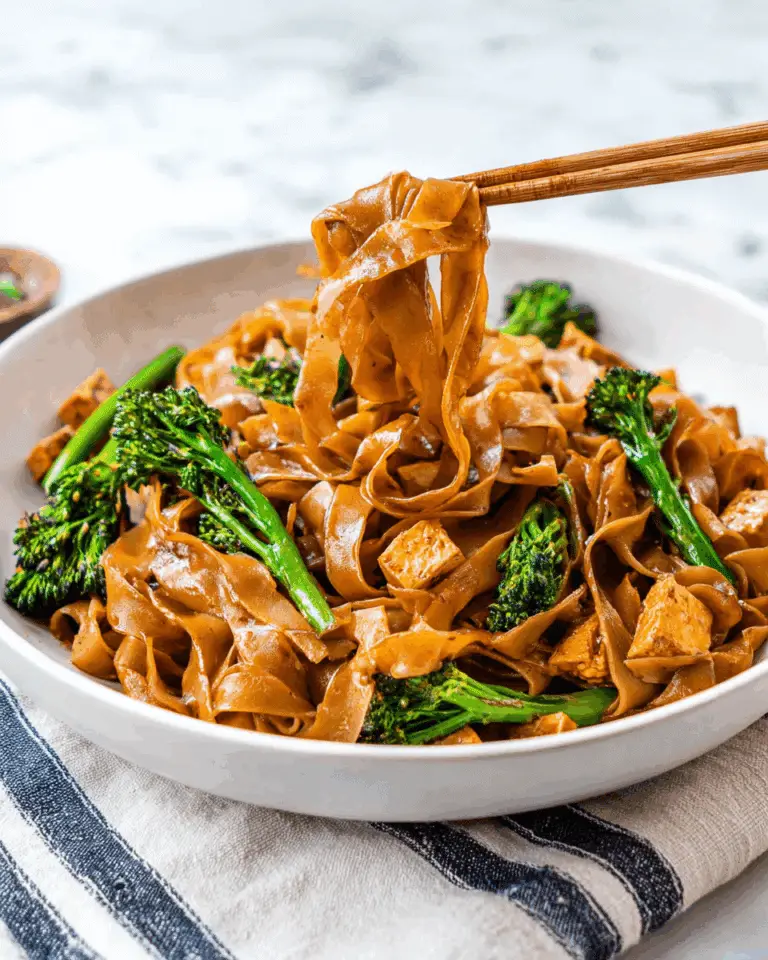 15 Minute Pad See Ew (Thai Stir Fried Noodles) Recipe