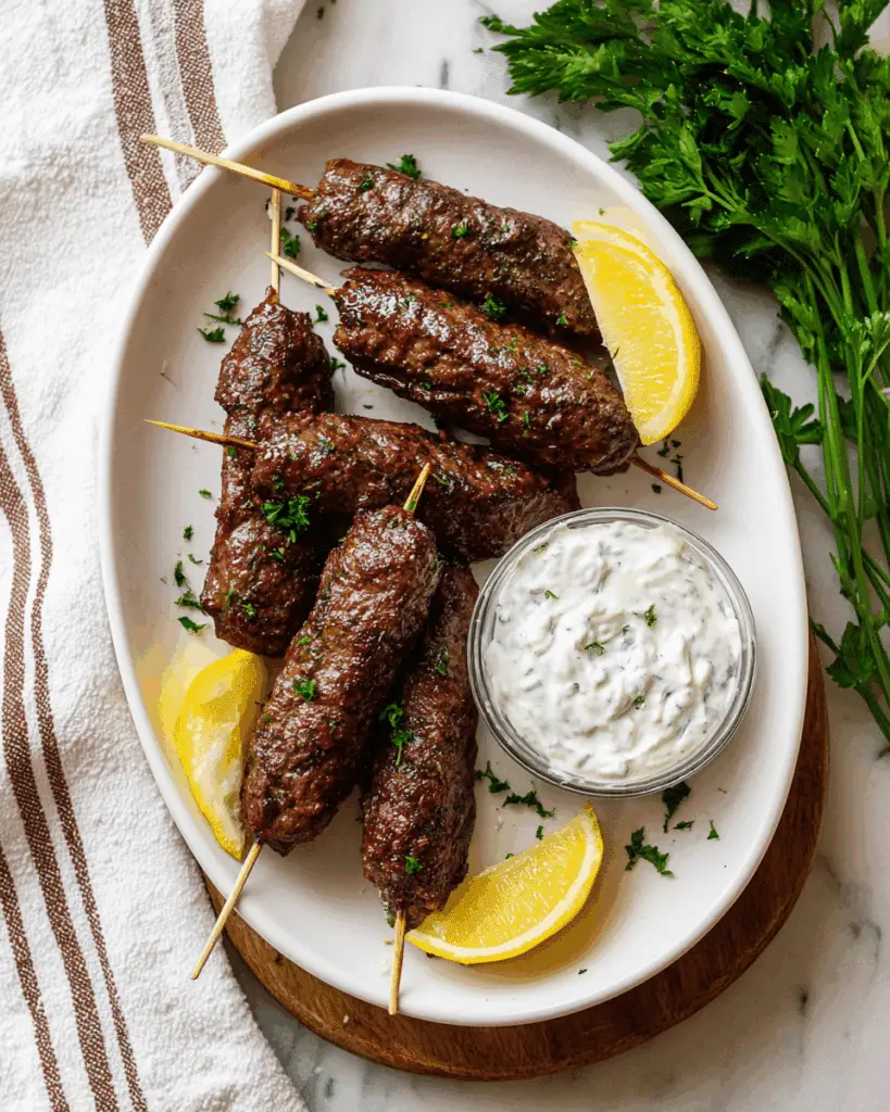 Grilled BBQ Meatloaf Skewers Recipe
