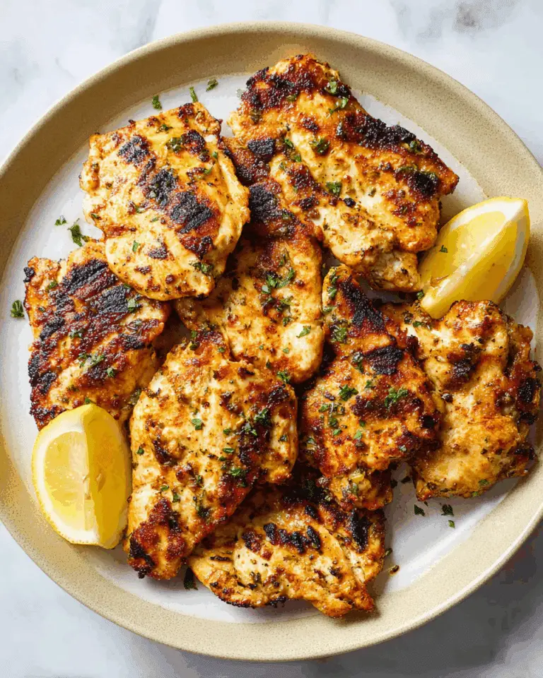 Greek Lemon Herb Chicken Thighs Recipe