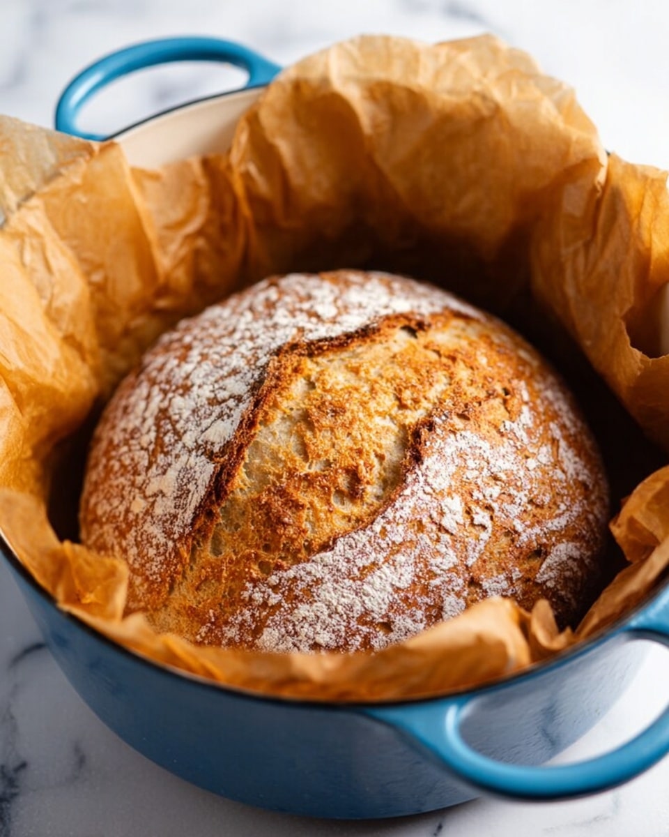 Rosemary Garlic No-Knead Bread Recipe