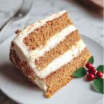 Keto Pumpkin Spice Cake with Vanilla Cream Cheese Frosting Recipe