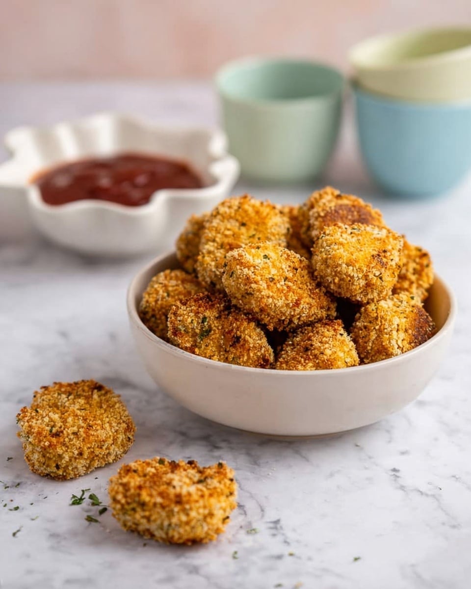 Veggie Nuggets: Crispy Baked Bean and Cheese Vegetable Bites for Kids Recipe