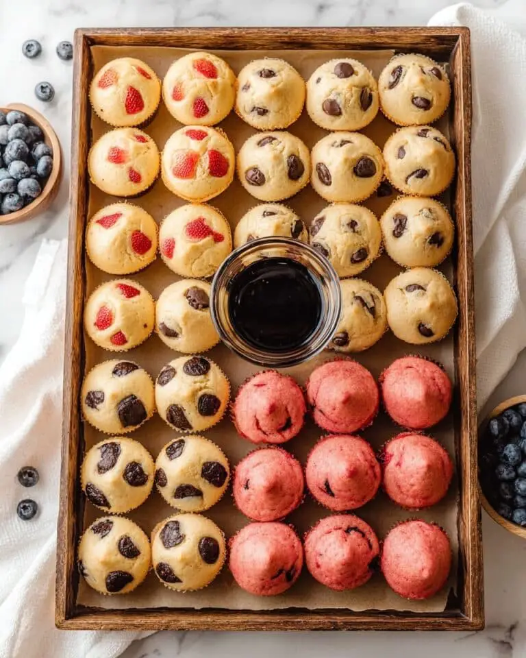 Mini Pancake Muffins with Fresh Toppings Recipe