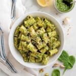 Spinach Pistachio Pesto Pasta Recipe