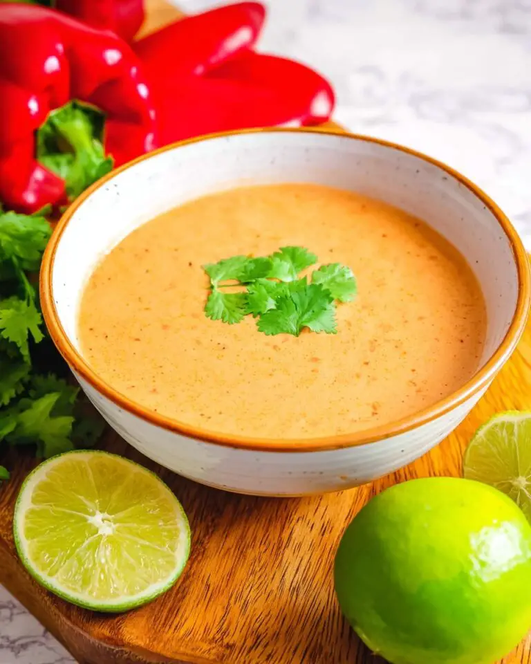 Smoky Red Pepper Crema Recipe