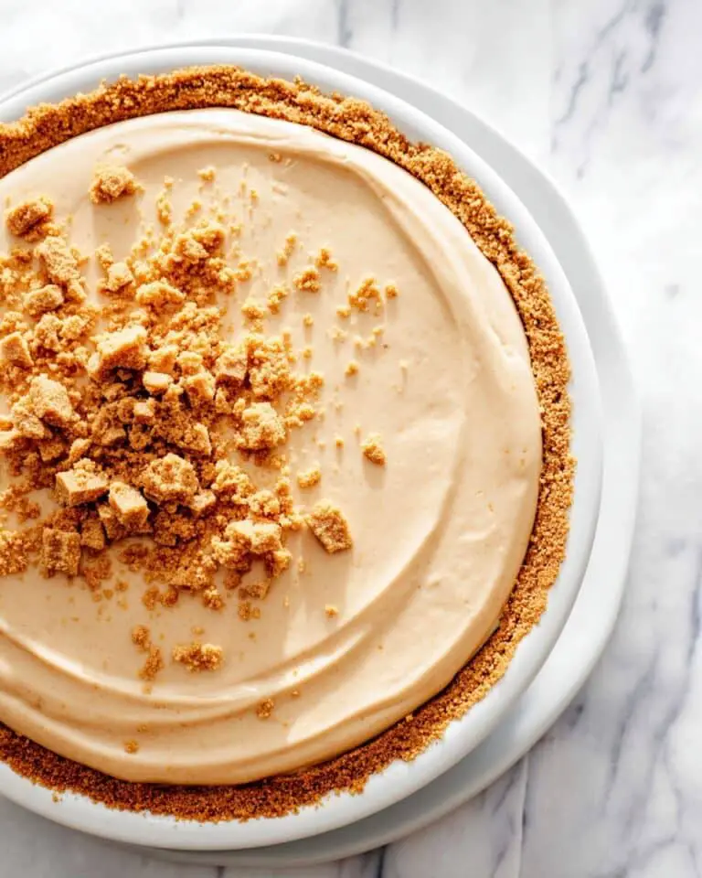 No Bake Cookie Butter Cheesecake Recipe
