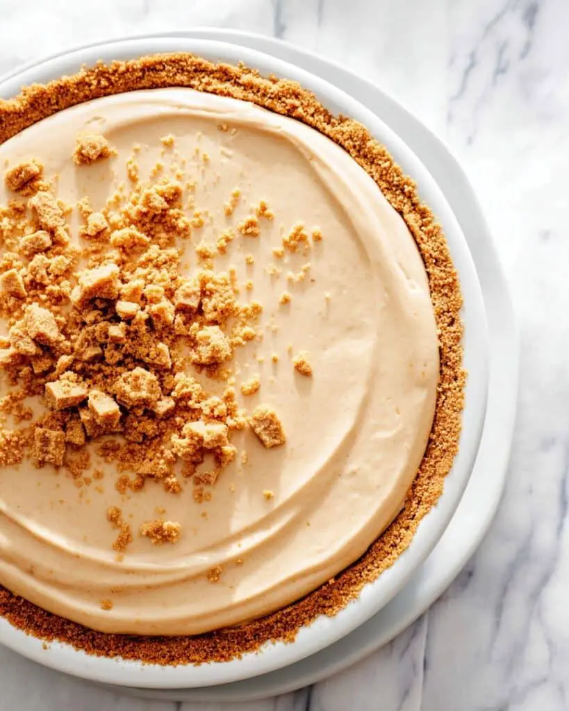 No Bake Cookie Butter Cheesecake Recipe