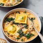 Creamy Ravioli Soup Recipe