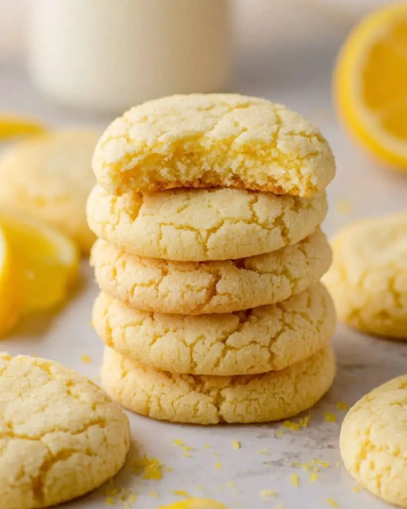 Lemon Sugar Cookies Recipe