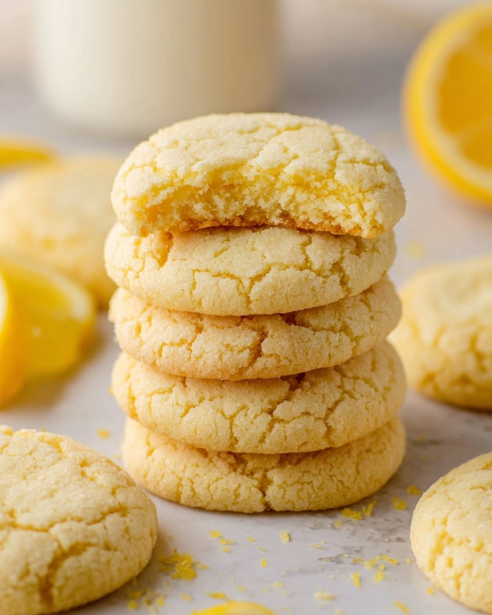Lemon Sugar Cookies Recipe