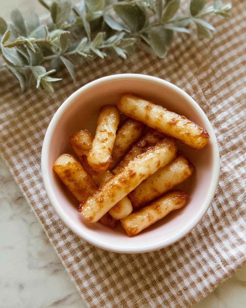 Easy Honey Butter Tteokbokki (Non-Spicy) Recipe