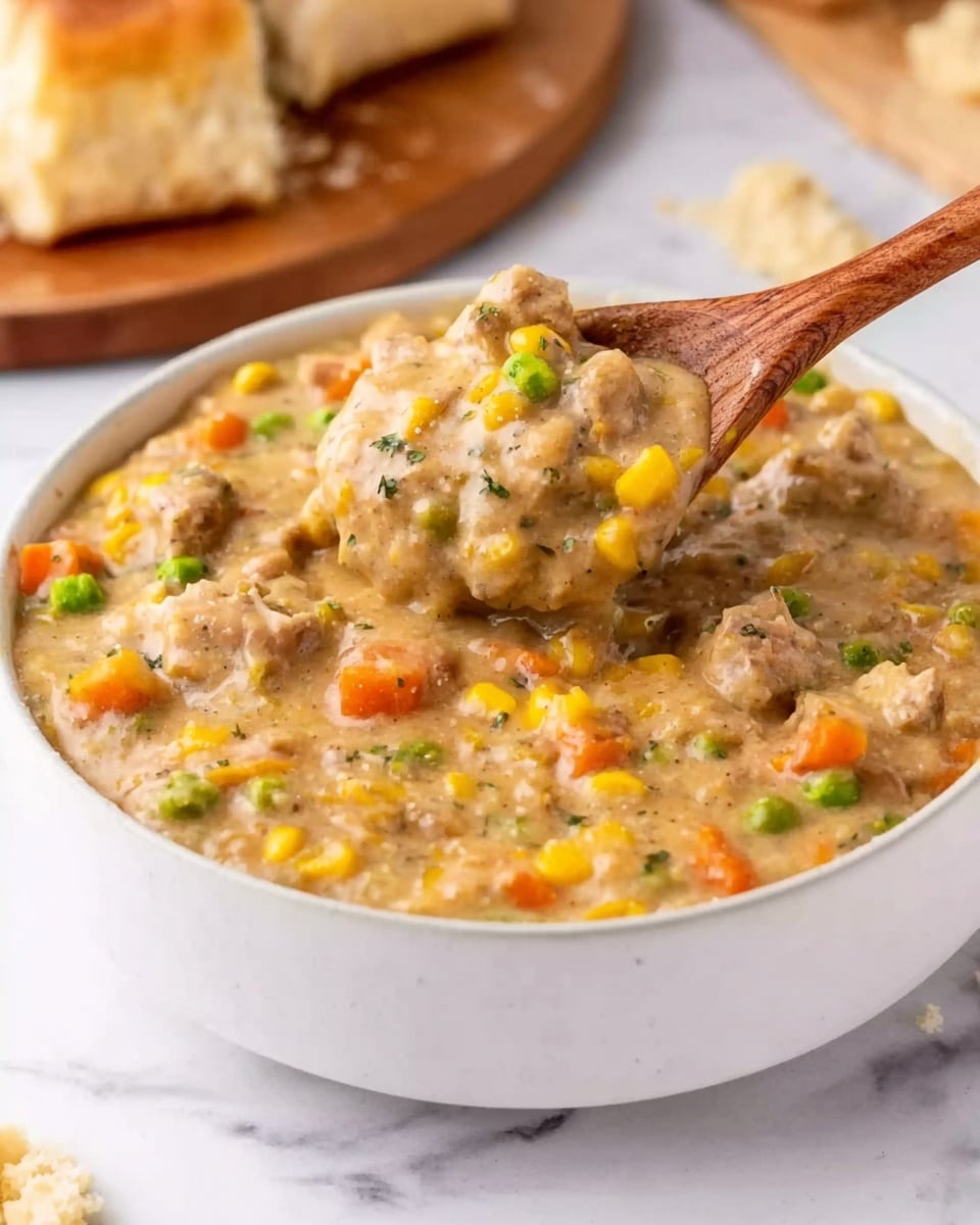 Ground Beef and Dumplings Stew Recipe