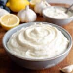 Immersion Blender Toum (Lebanese Garlic Sauce) Recipe