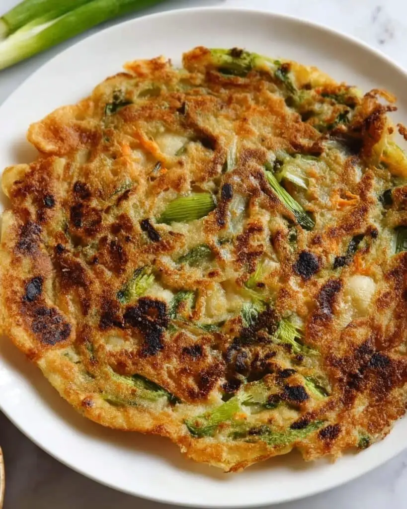 Easy 15-Minute Korean Scallion Pancake (Pajeon) Recipe