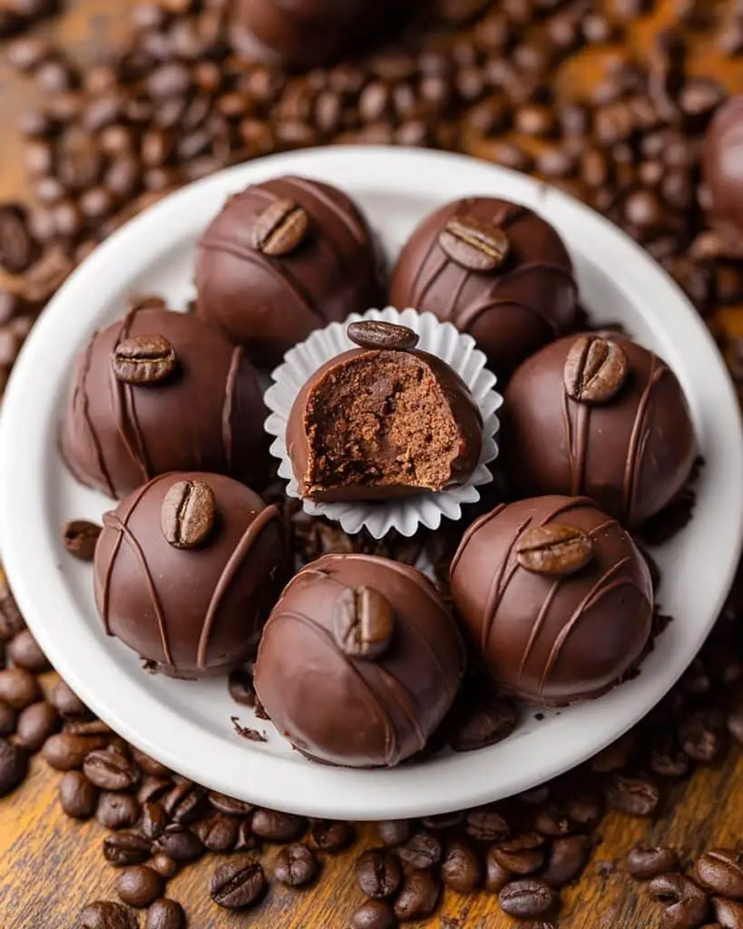 5-Ingredient Espresso Chocolate Truffles Recipe