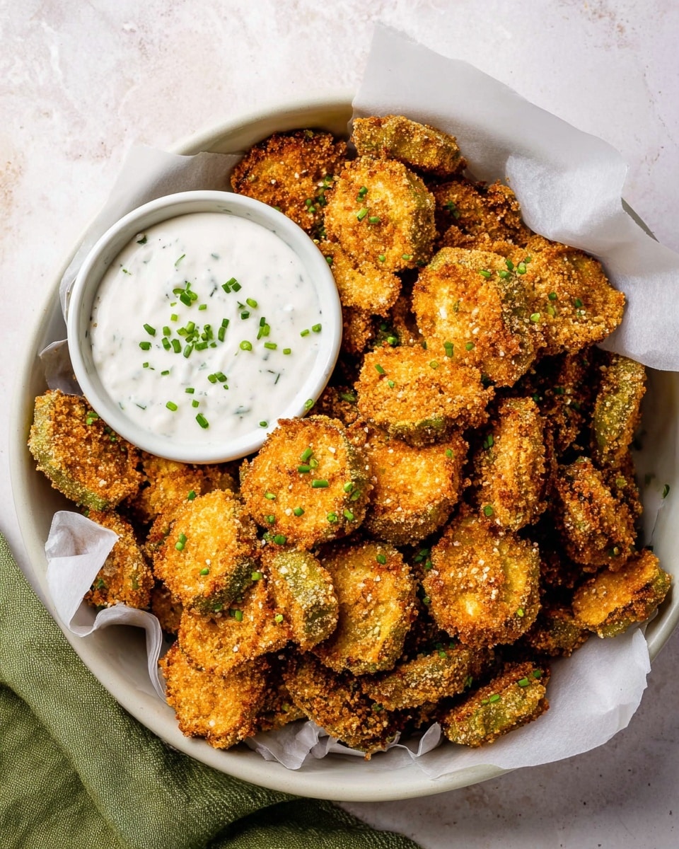 Crispy Air Fryer Pickles Recipe