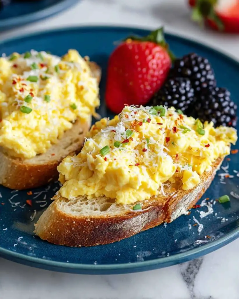 Ricotta Scrambled Eggs Recipe