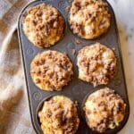 French Toast Muffins with Cinnamon Streusel Topping Recipe