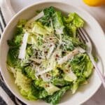 5-Minute Lemon Parmesan Salad Recipe