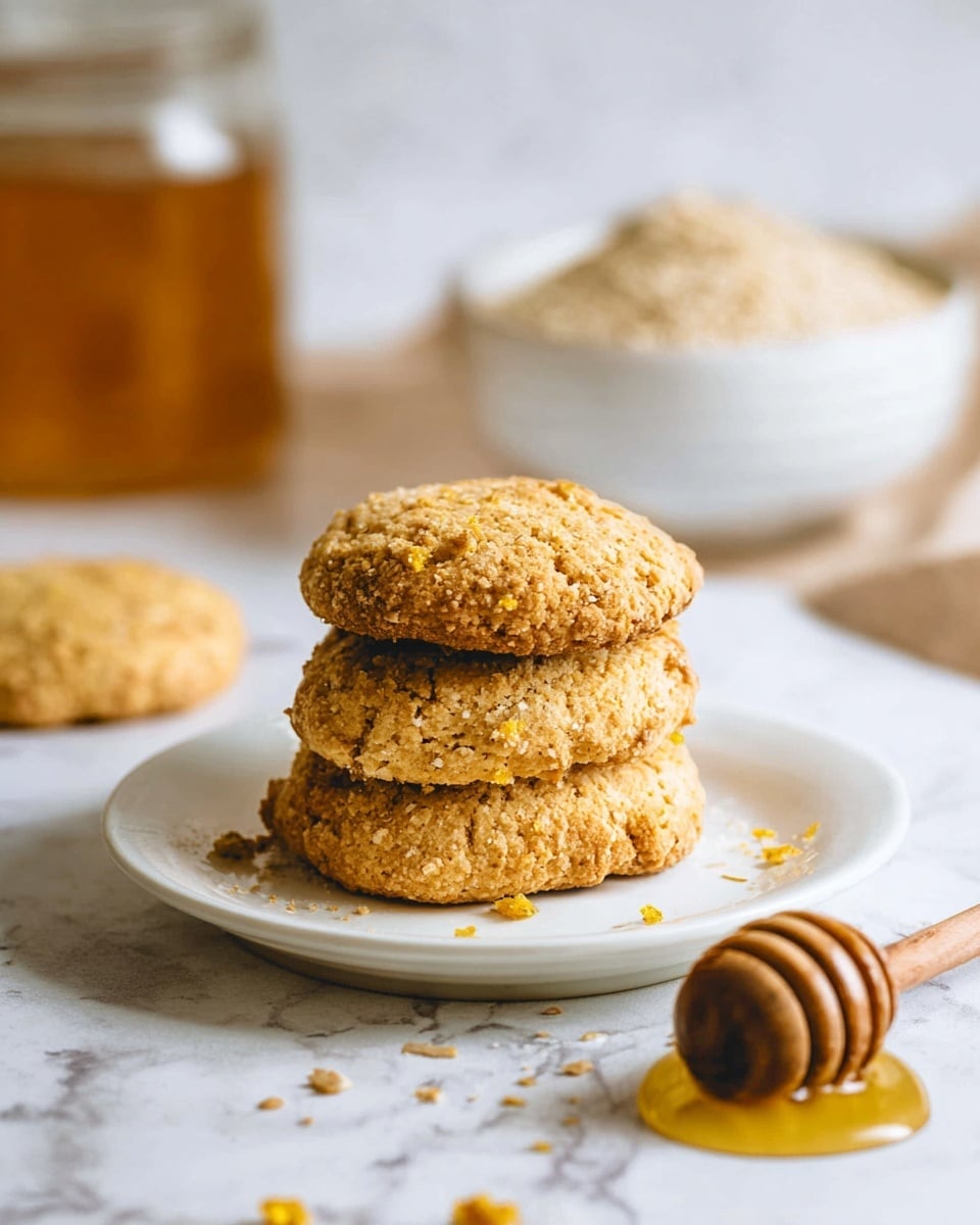 Chewy Honey Cornbread Cookies Recipe