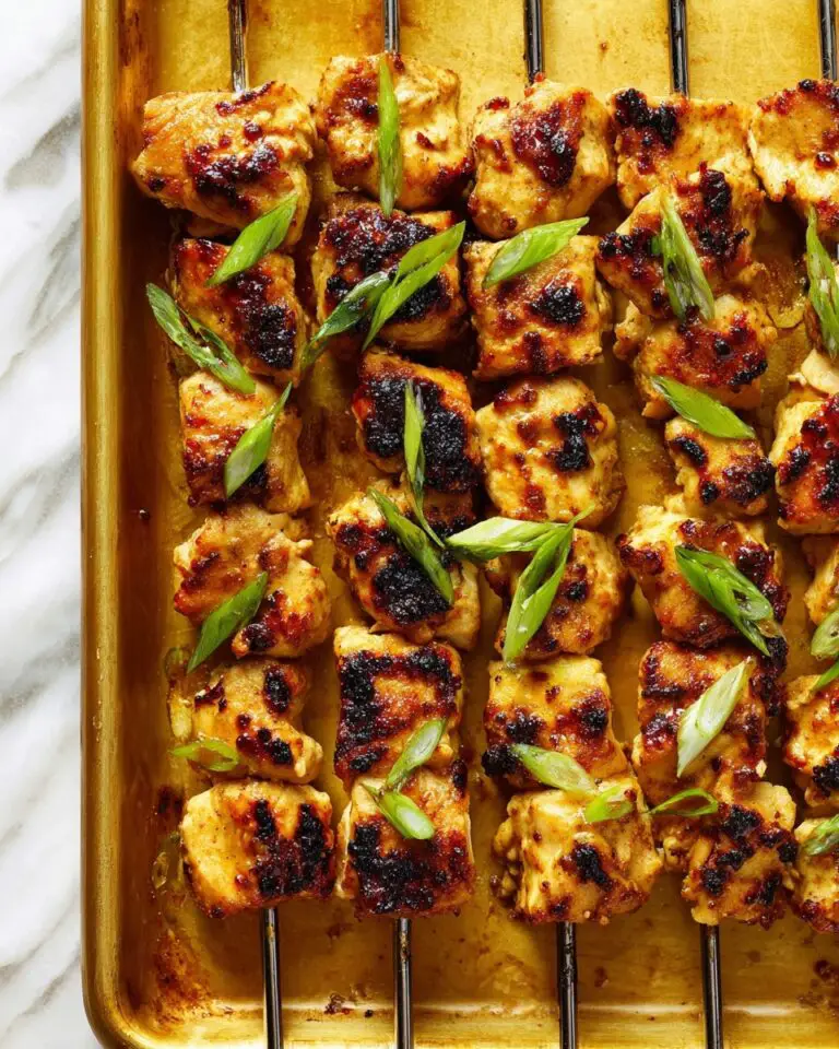 Vietnamese Lemongrass Chicken Skewers Recipe