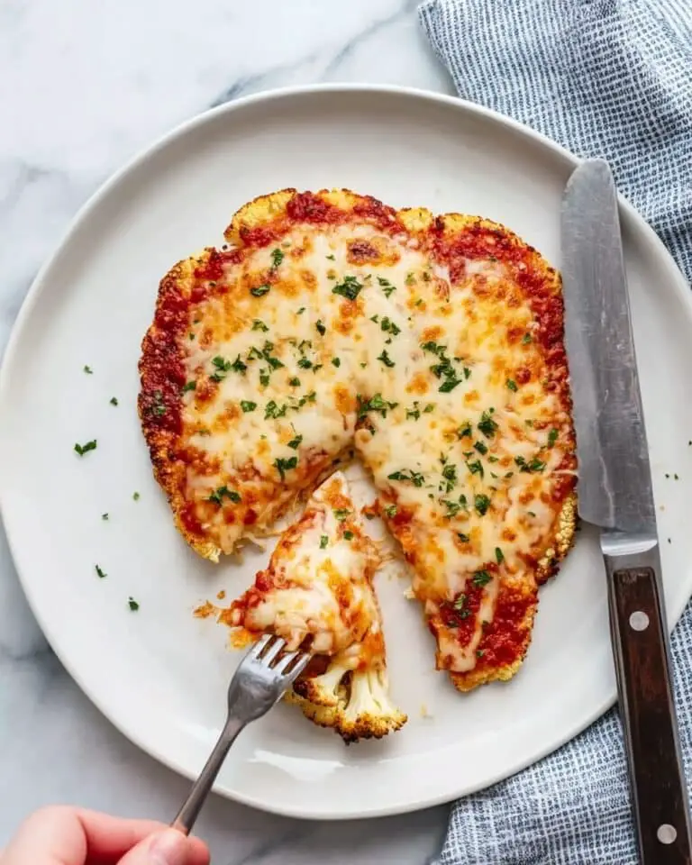 Baked Cauliflower Parmesan Recipe