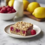 Lemon Raspberry Baked Oatmeal Recipe