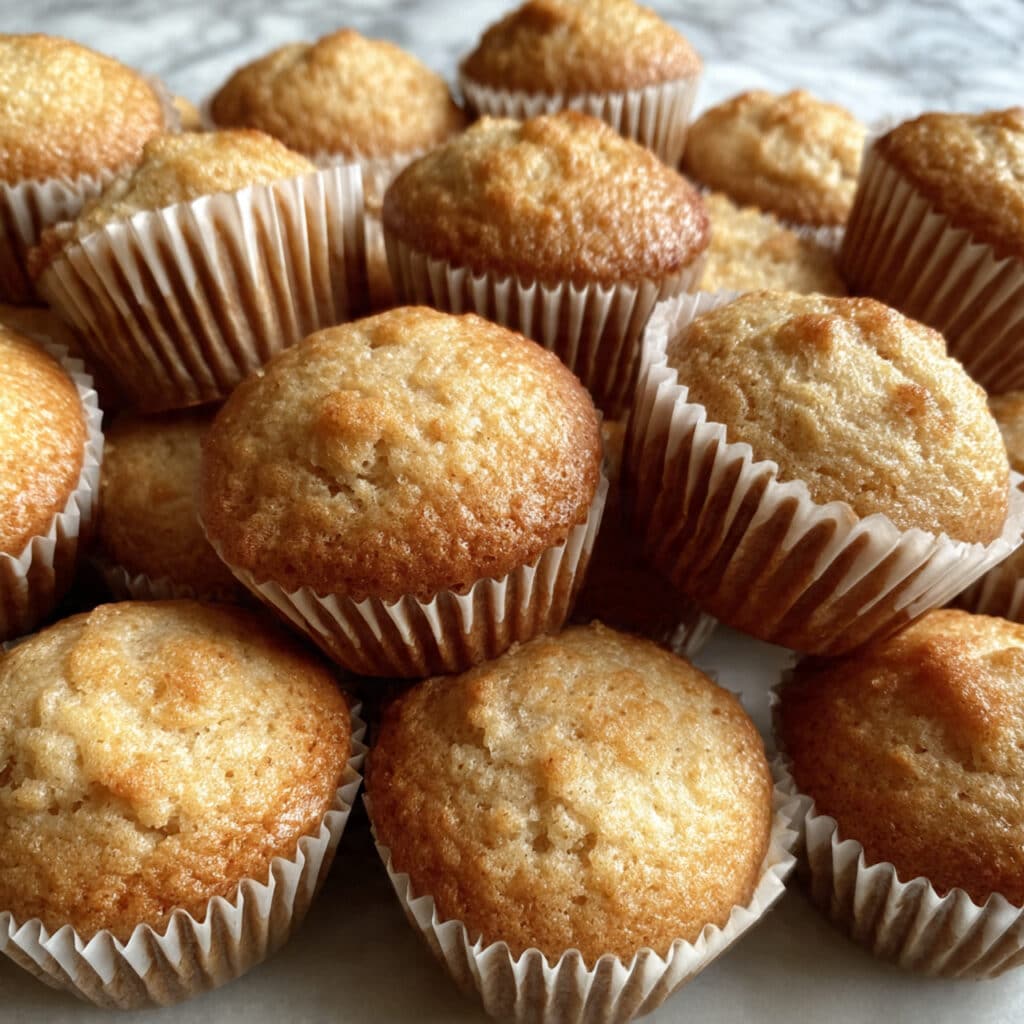Easy Banana Bread Mini Muffins Recipe