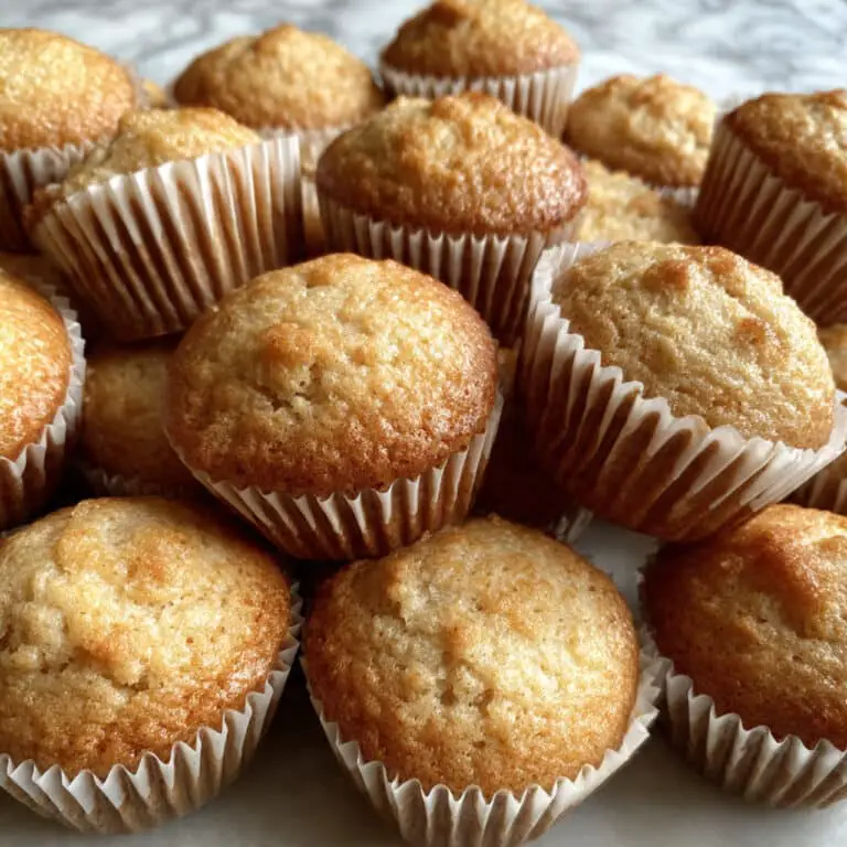 Easy Banana Bread Mini Muffins Recipe