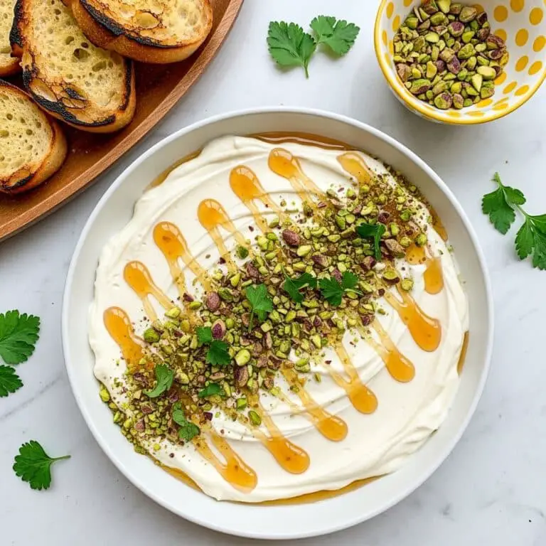 Whipped Feta Dip with Garlic Honey Recipe