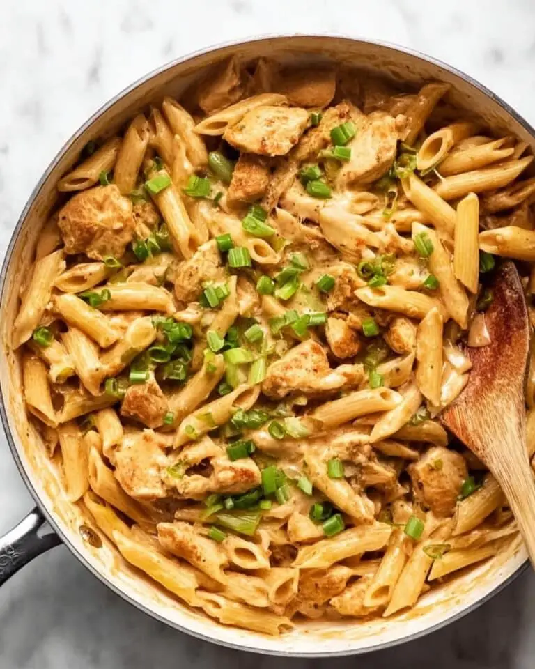 One Pot Creamy Cajun Chicken Pasta Recipe