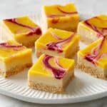 Mango Bars with Raspberry Swirl Recipe