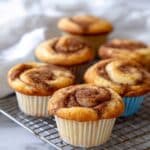 Cinnamon Protein Muffins with Cinnamon Roll Flavor Recipe