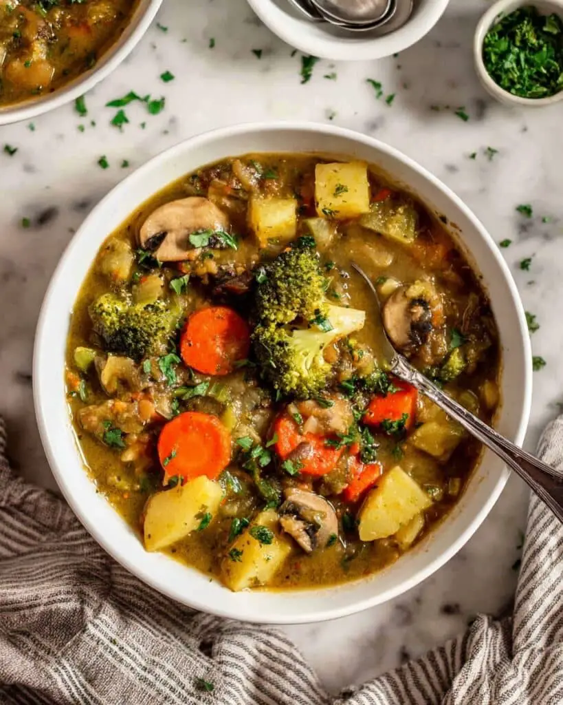 Vegetable Lentil Stew (Vegan, Gluten-Free, Healthy) Recipe