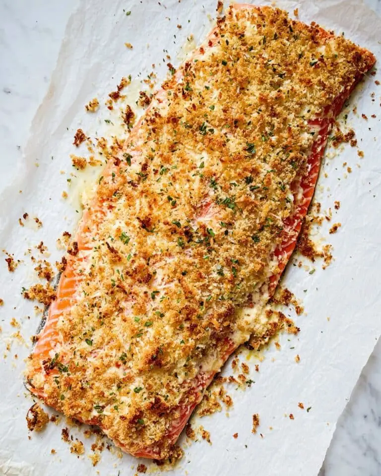 Parmesan-Crusted Salmon Recipe