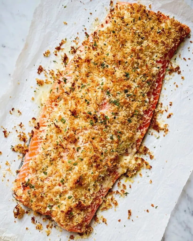 Parmesan-Crusted Salmon Recipe