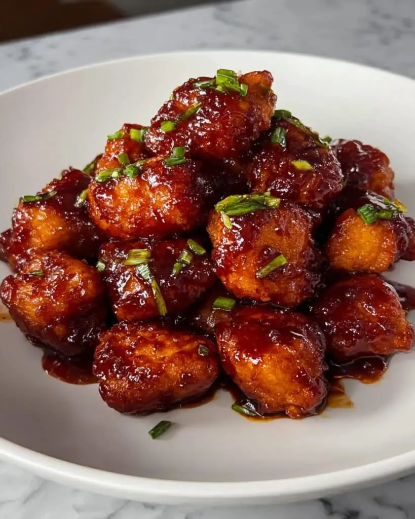 Air Fryer Honey BBQ Chicken Bites Recipe
