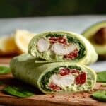 Creamy Pesto Chicken Wraps Recipe
