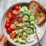Savory Veggie and Cottage Cheese Bowl Recipe