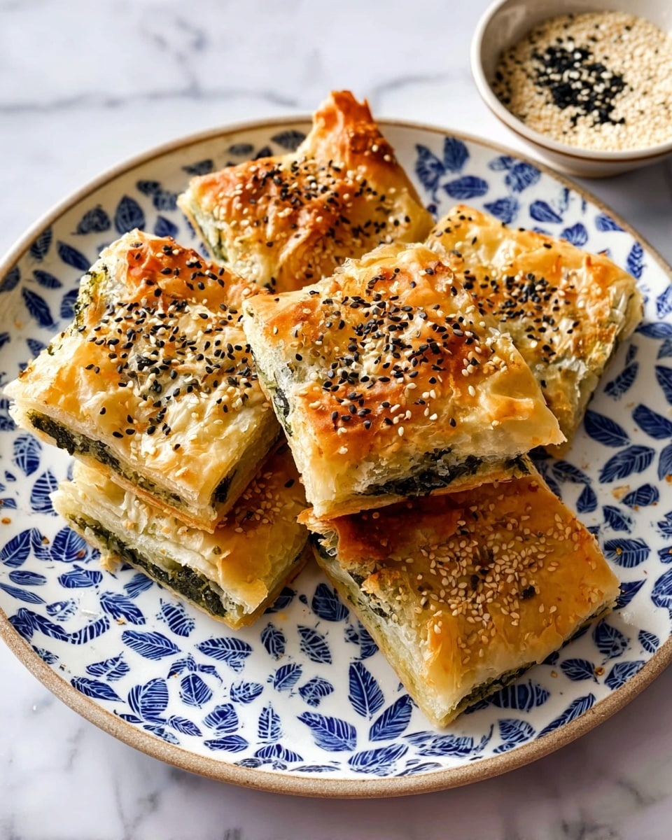 Spinach and Feta Cheese Börek – Turkish Borek Recipe