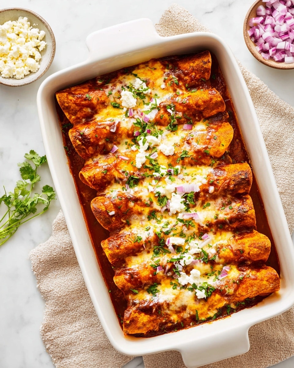 Beef Enchiladas with Homemade Red Enchilada Sauce Recipe