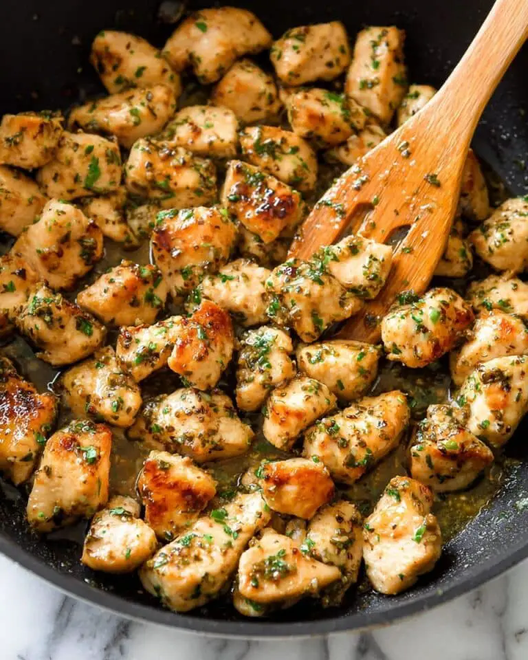 Garlic Butter Chicken Bites Recipe