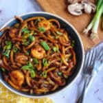 Yaki Udon with Shrimp Recipe
