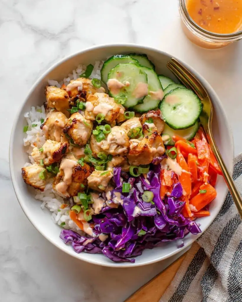 Bang Bang Chicken Bowls Recipe