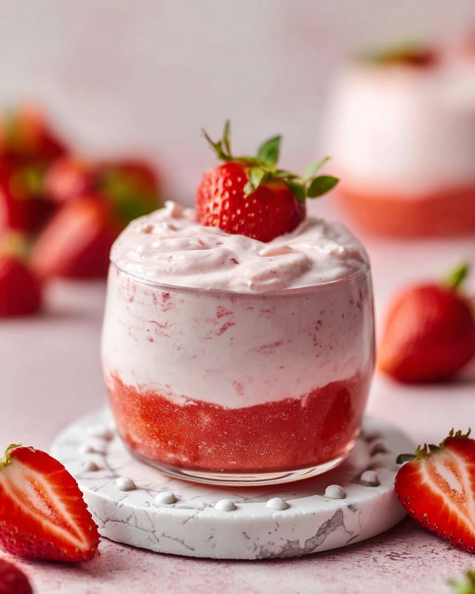 Strawberry Mousse Parfaits Recipe