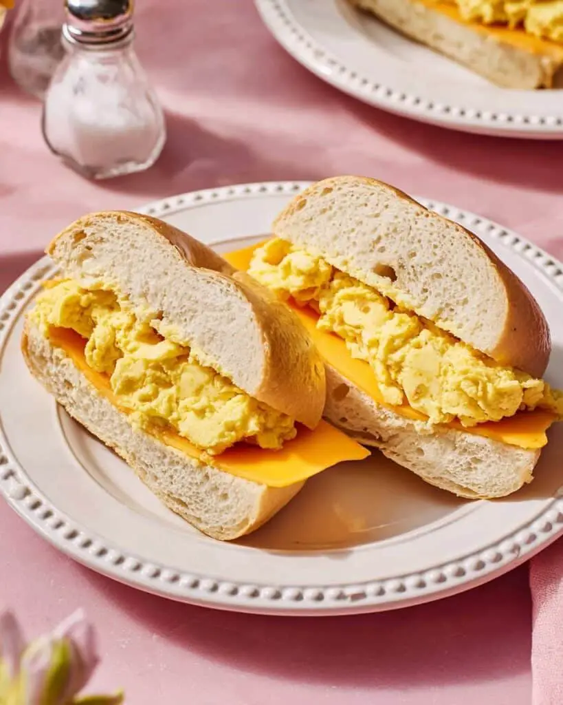Bagel Breakfast Sandwiches Recipe