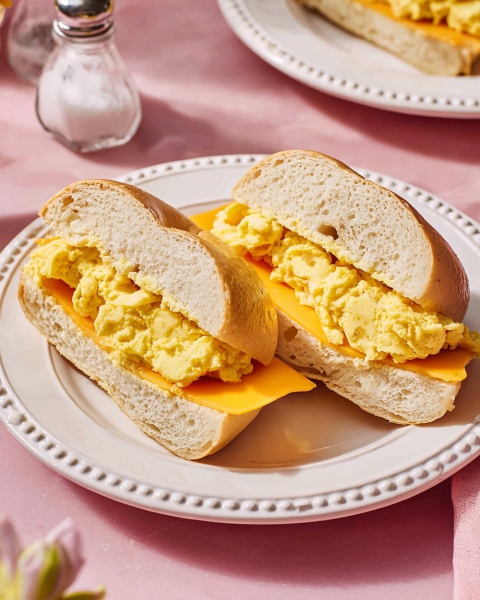 Bagel Breakfast Sandwiches Recipe