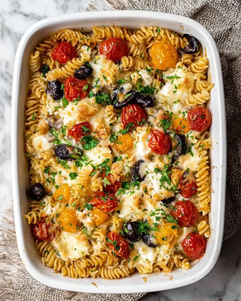 Baked Mediterranean Pasta Recipe