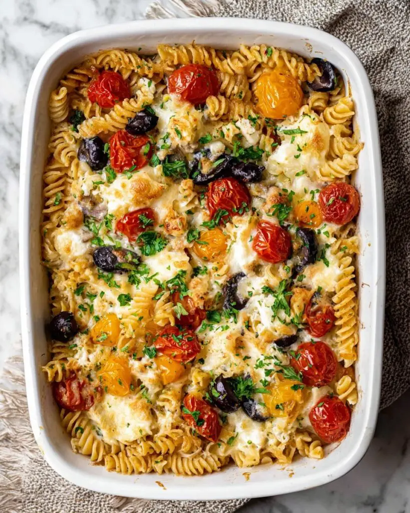 Baked Mediterranean Pasta Recipe