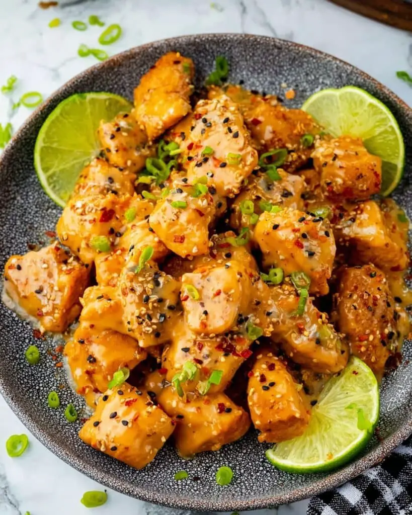 Bang Bang Salmon Bites Recipe